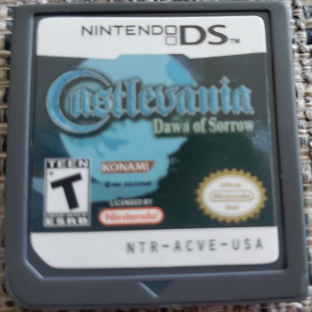 Castlevania Dawn of Sorrow Video Game Nintendo DS